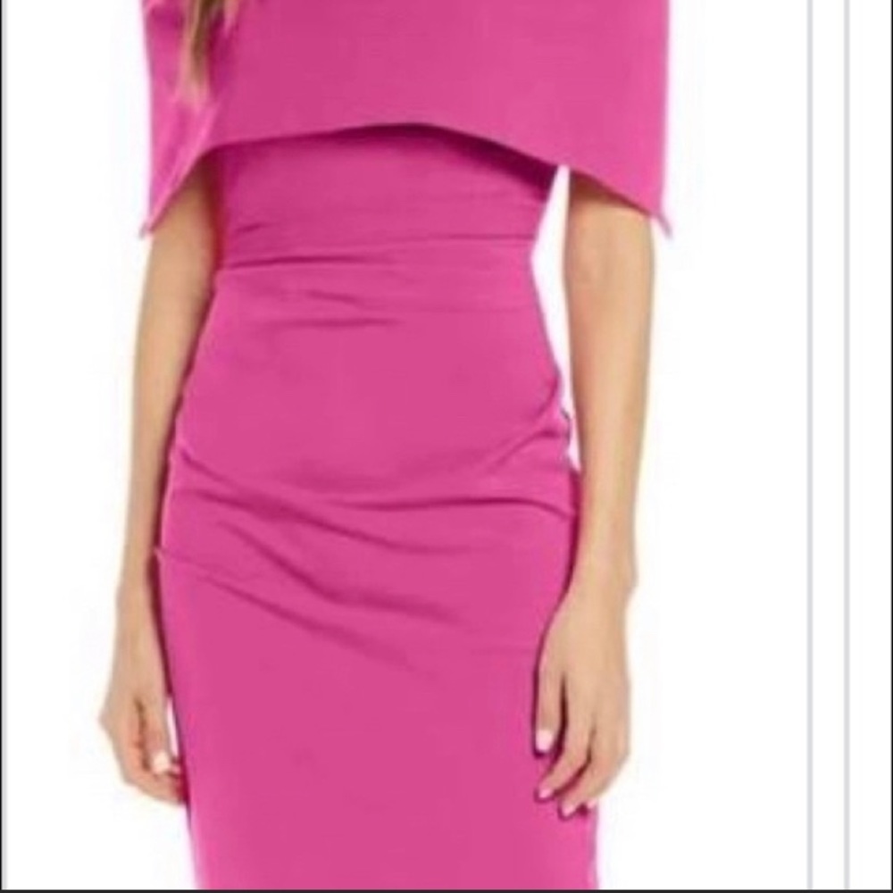 Vince Camuto Bright Fuchsia Sheath Dress